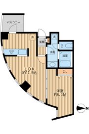 ウィルテラス新代田の間取り画像