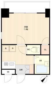 プライムアーバン行徳Ⅰの間取り画像