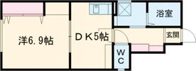 あんしん＋大浜北町10-1002の間取り画像