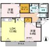 東山ヒルズⅠの間取り画像