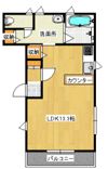 メゾンドフルール2の間取り画像
