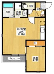 Grandtic 宇品東の間取り画像