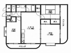 ソレアード祇園の間取り画像
