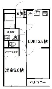 コミネマンションの間取り画像