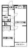コミネマンションの間取り画像
