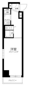 スカイノブレ御徒町の間取り画像