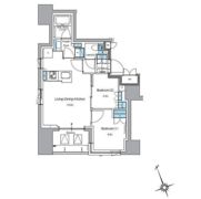 J．リヴェール上野入谷プレイスの間取り画像