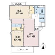 プレヴァンス野並の間取り画像
