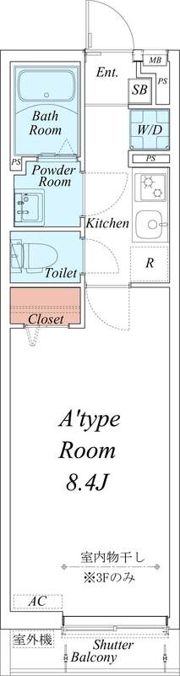 リブリ・Y’s グランデ小川西町の間取り画像