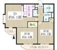 メゾンドボヌール梅島の間取り画像