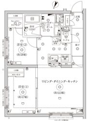 CREATIF池袋の間取り画像