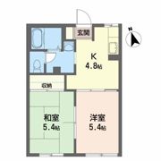 エステートハイム Aの間取り画像