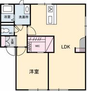 カサベルデ B棟の間取り画像