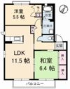 シャーメゾンかがやき 1番館の間取り画像
