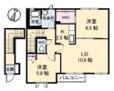 クレール六反 VII棟の間取り画像