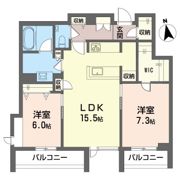 シエル モンティの間取り画像
