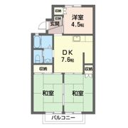 佐野ハイツIの間取り画像