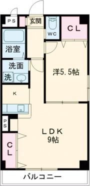 コンフォート平戸Ⅱの間取り画像