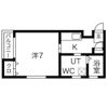 MIRAIE長田 ☆外国籍入居可/連帯保証人不要/賃料改定中☆の間取り画像
