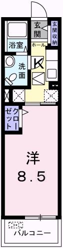 アクロポリスⅤの間取り画像