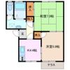 アミューズ花ノ木の間取り画像