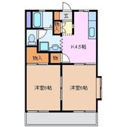 タウニーラークウッドA棟の間取り画像