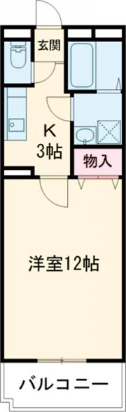 もと・サン稲場Ⅱの間取り画像