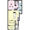 フレージュアルバ Aの間取り画像