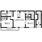 リーブルファイン江吉良 2号棟の間取り画像