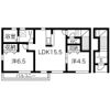 リーブルファイン江吉良 2号棟の間取り画像