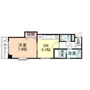 サンライズ五福公園の間取り画像