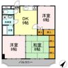 ビアン本間 Ⅱの間取り画像