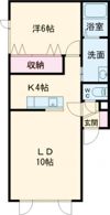 CIGAL旭町の間取り画像