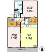 ソレアードA/B ソレアードAの間取り画像