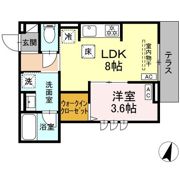 D-PRECIOUS高野台の間取り画像