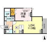 セレスティア東保木間Ⅱの間取り画像
