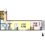 セレスティア東保木間Ⅱの間取り画像