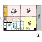 ロイメント名駅の間取り画像