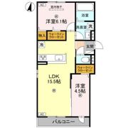 プライム金剛の間取り画像