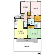 クレセール橿原の間取り画像