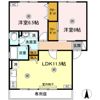ハイカムール花尻 A棟の間取り画像