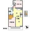 コスモ二色浜Ⅰの間取り画像
