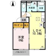 セジュールホワイトⅡの間取り画像