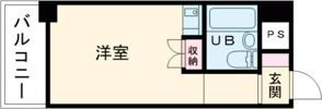 豊国スカイマンション国分の間取り画像