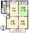 ボヌールランド ローズの間取り画像