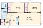シルフィード木場町の間取り画像
