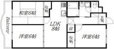 コンフォールの間取り画像