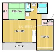 スカイコートあけのの間取り画像