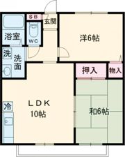 プレシオ21の間取り画像