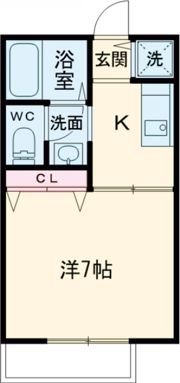 ドミール広野の間取り画像